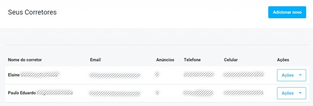 corretores e consultores de imóveis