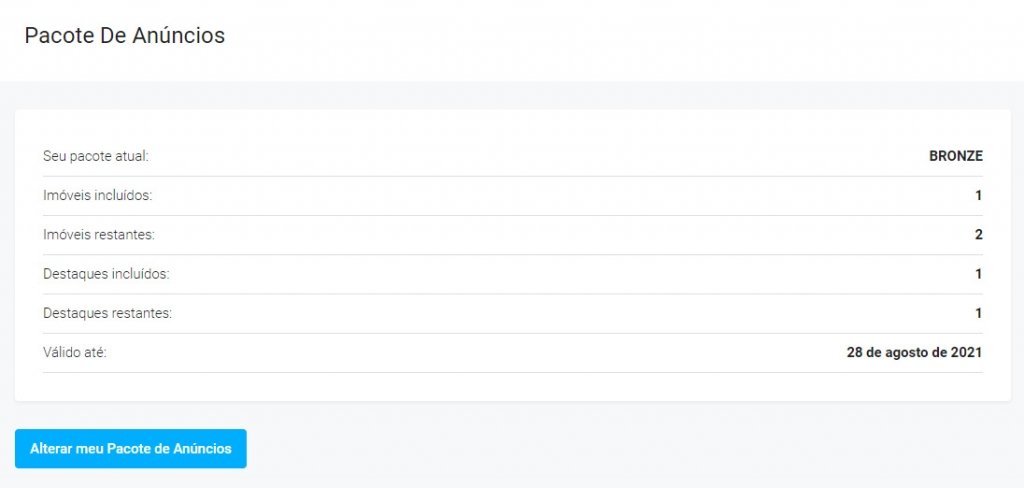 pacote para anunciar casas, apartamentos, terrenos e chácaras
